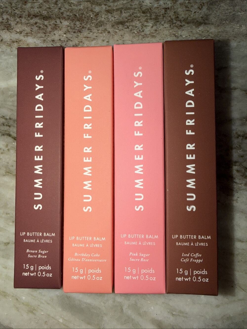 Summer Fridays Lip Butter Balm Bundle Of 4